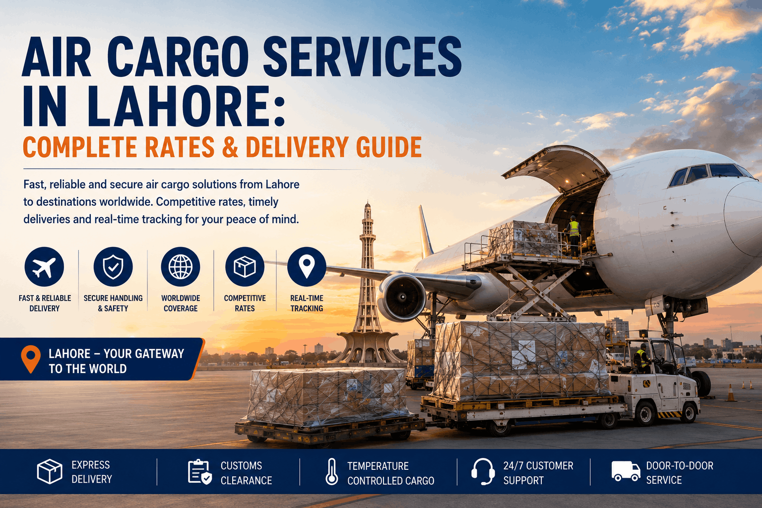 Air Cargo Services in Lahore: Complete Rates & Delivery Guide