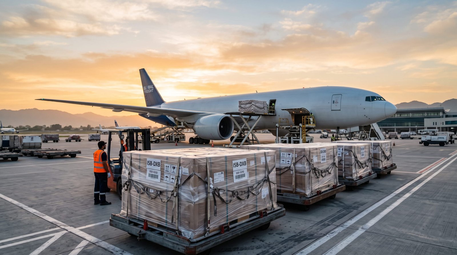 Islamabad to Dubai air cargo and freight services