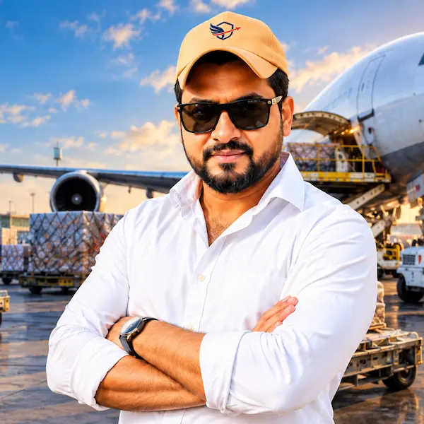 Zamran Bhatti owner of the company qlc Quicklinx cargo