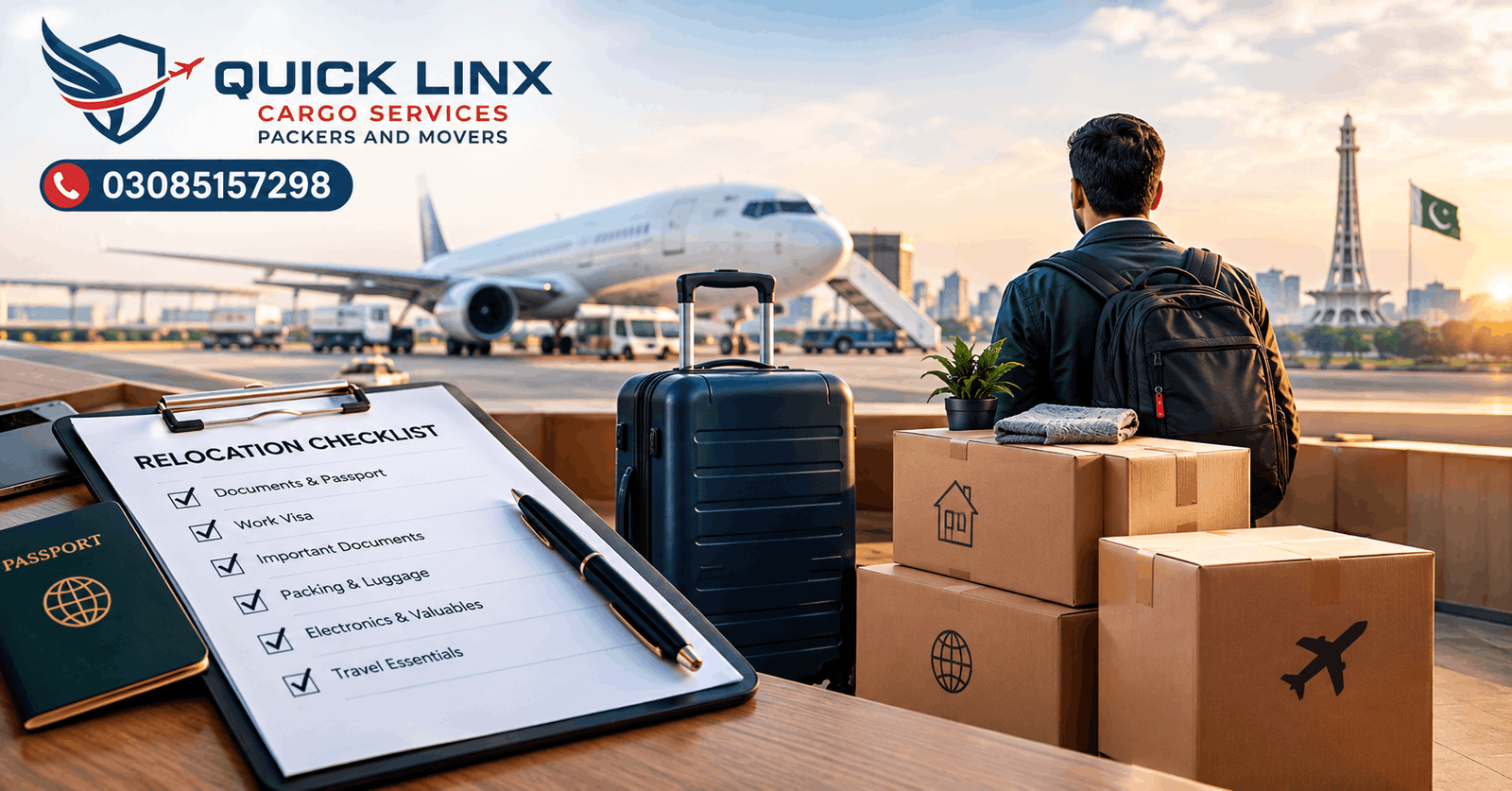 Cargo Shipping Checklist for Pakistanis Relocating for Work