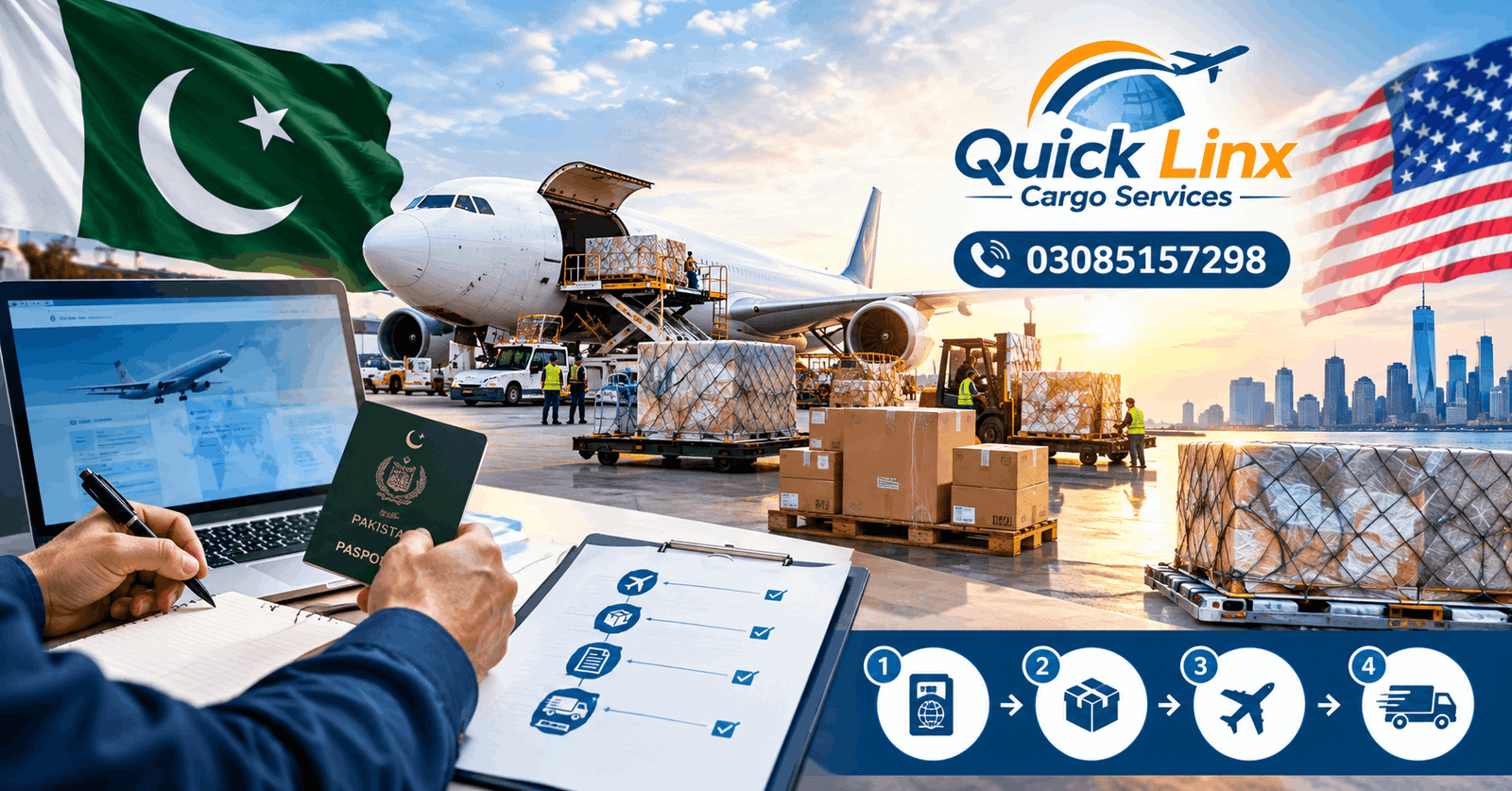 How to Send Cargo from Pakistan to USA: Step-by-Step Guide
