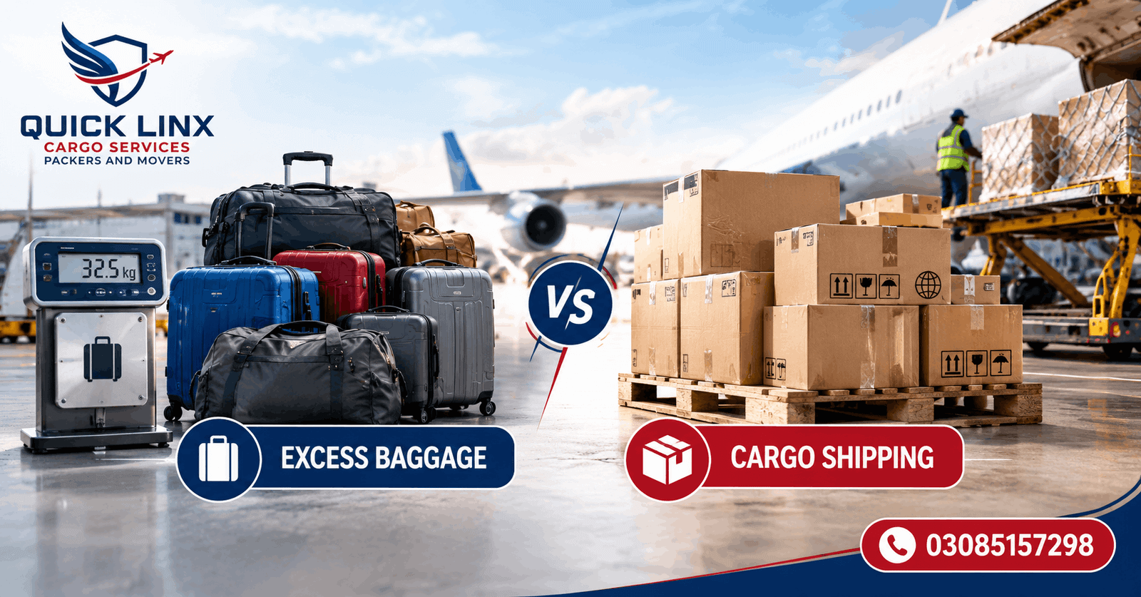 Excess Baggage vs Cargo Shipping: Which Is Cheaper?