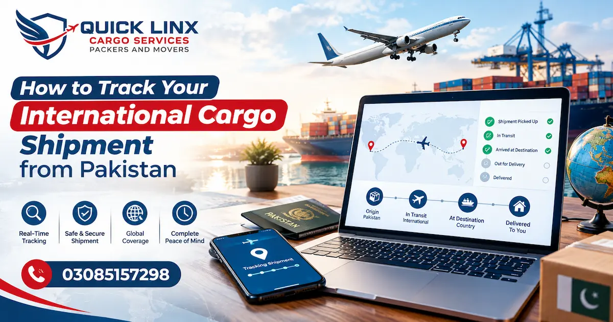 H1: How to Track Your International Cargo Shipment from Pakistan