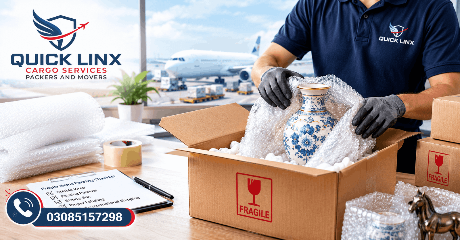How to Pack Fragile Items for International Shipping