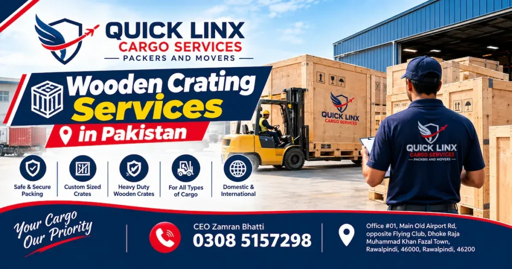 Wooden Crating Services in Pakistan rawalpindi